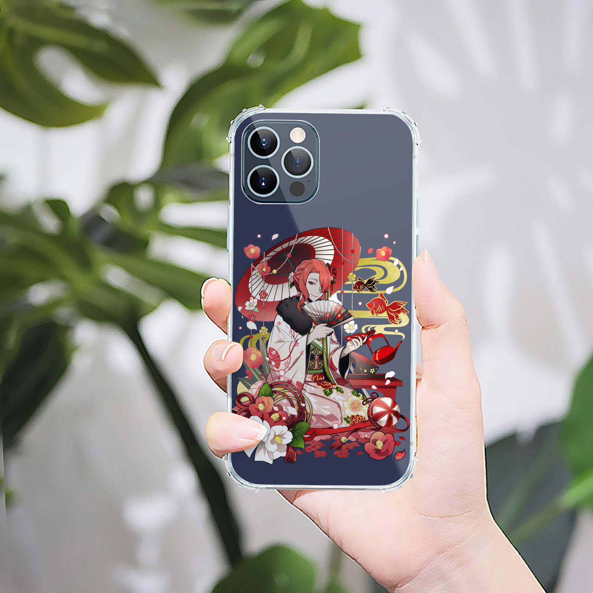 （画像用） 文豪ストレイドッグス Bungo Stray Dogs 【iPhone 12シリーズ対応】透明スマホケース（クリアソフトケース）